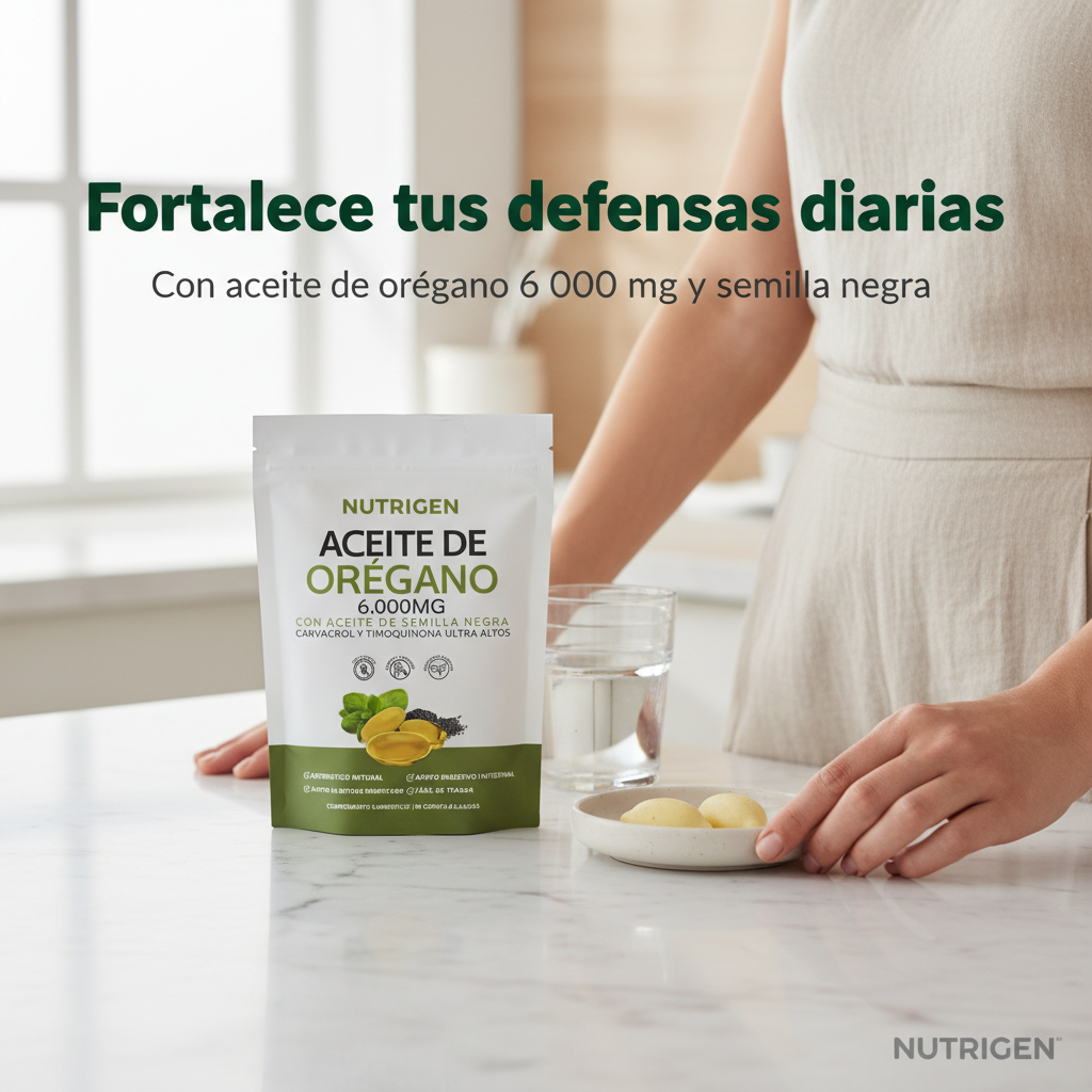 Gomitas blandas de aceite de orégano