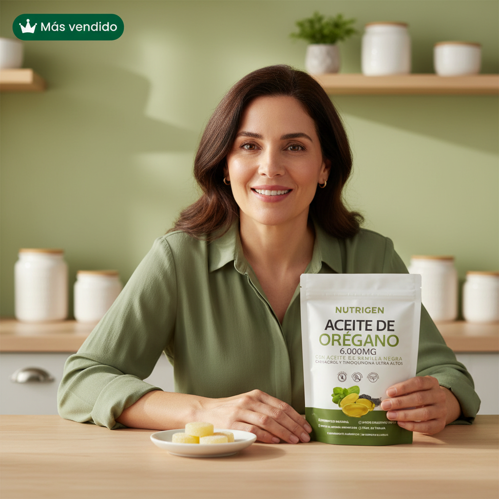 Gomitas blandas de aceite de orégano